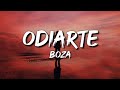 Boza - Odiarte (Letra / Lyrics)