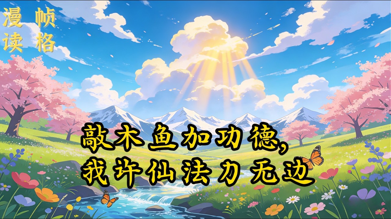 《敲木鱼加功德，我许仙法力无边》【7/7】穿越成许仙，获得功德系统，敲功德木鱼就能增加功德。嘚、嘚、嘚……  功德+1、功德+1、功德+1…… 功德傍身，许仙实力提升迅速，走上一条…… #穿越 #系统