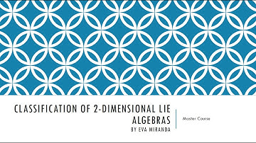 Classification of 2-dimensional Lie algebras