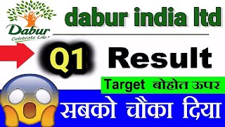 Dabur India Ltd Q1 results 2024 | Dabur India share news today |Dabur share details analysis 