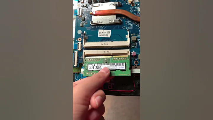 How to install SODIMM Memory #shorts