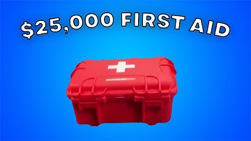 🏥First Aid Kit Holds $25,000! Keep Your Workplace Safe🔒🩹 | Gorilla Pro Customs #shorts #custombricks