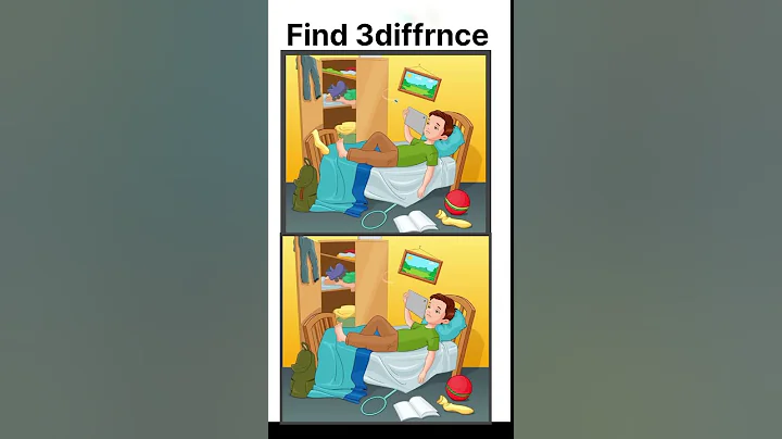 Only 1% Can Solve This! Find the Differences! 🤔🔥"