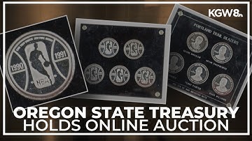Oregon State Treasury auctioning off contents of unclaimed safe deposit boxes