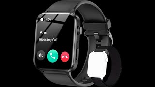 IOWODO R30Pro Reloj Inteligente Hombre Mujer,Smartwatch,1.85' con Funciún Llamadas y Whatsapp