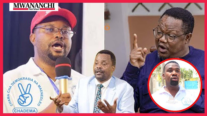 FUKUTO LAZIDI CHADEMA MCHAKATO WA KUWAIDHINISHA KINA MNYIKA,LEMA WAPINGWA
