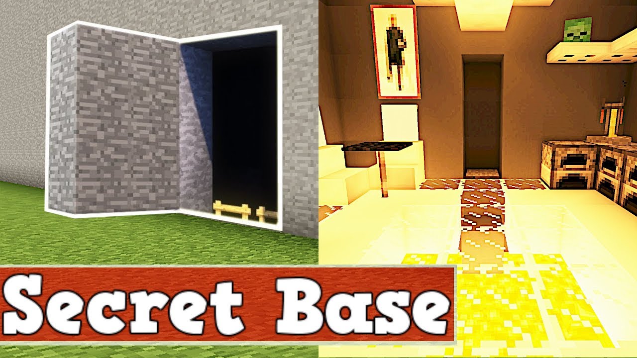 Geheimes Geheimversteck, Wie baut man eine geheime Basis in Minecraft