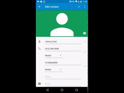 Hidden Way To Edit Contacts In New Android