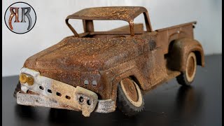 Can This Rusty Tonka Truck Be Turned Into a Tricked Out Low Rider?