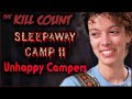 Sleepaway Camp II: Unhappy Campers (1988) KILL COUNT