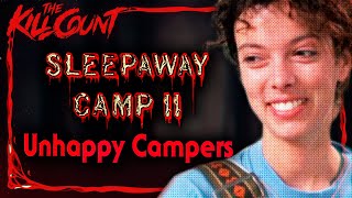 Sleepaway Camp II: Unhappy Campers (1988) KILL COUNT