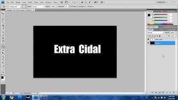 Photoshop Blur Text Effect Tutorial