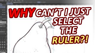 How to Select the Ruler in Clip Studio Paint (And Nothing Else!)