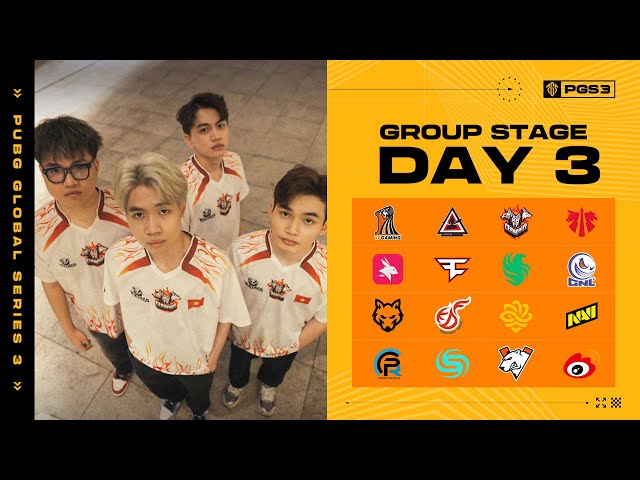 PGS 3 Group stage DAY 3 class=