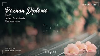 Poznana Diplomo – 포즈난 대학에서 학위받다