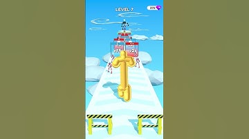 Tall Man Run 👑 7 Level Gameplay Walkthrough | Best Android, iOS Games #shorts