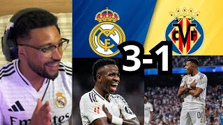 REAL MADRID VS VILLARREAL OPINION