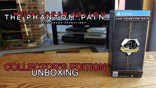 Metal Gear Solid V 5 Collector's Edition w/ Snake's Bionic Arm Replica Unboxing & Review - HD 1080p