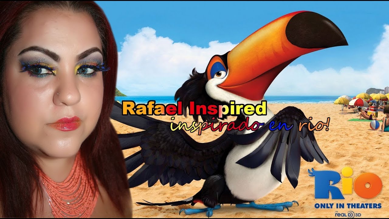 Maquillaje colaboracio de Rio - Soft cut crease Rio inspired