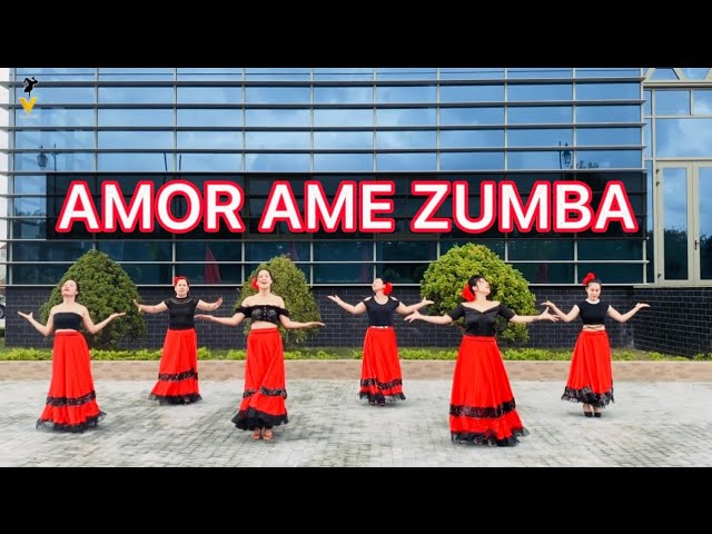 Amor Amé Remix | Zumba | DAVID BISBAL | Dance Workout | Dance Fitness | Zumba Videos 2021 class=