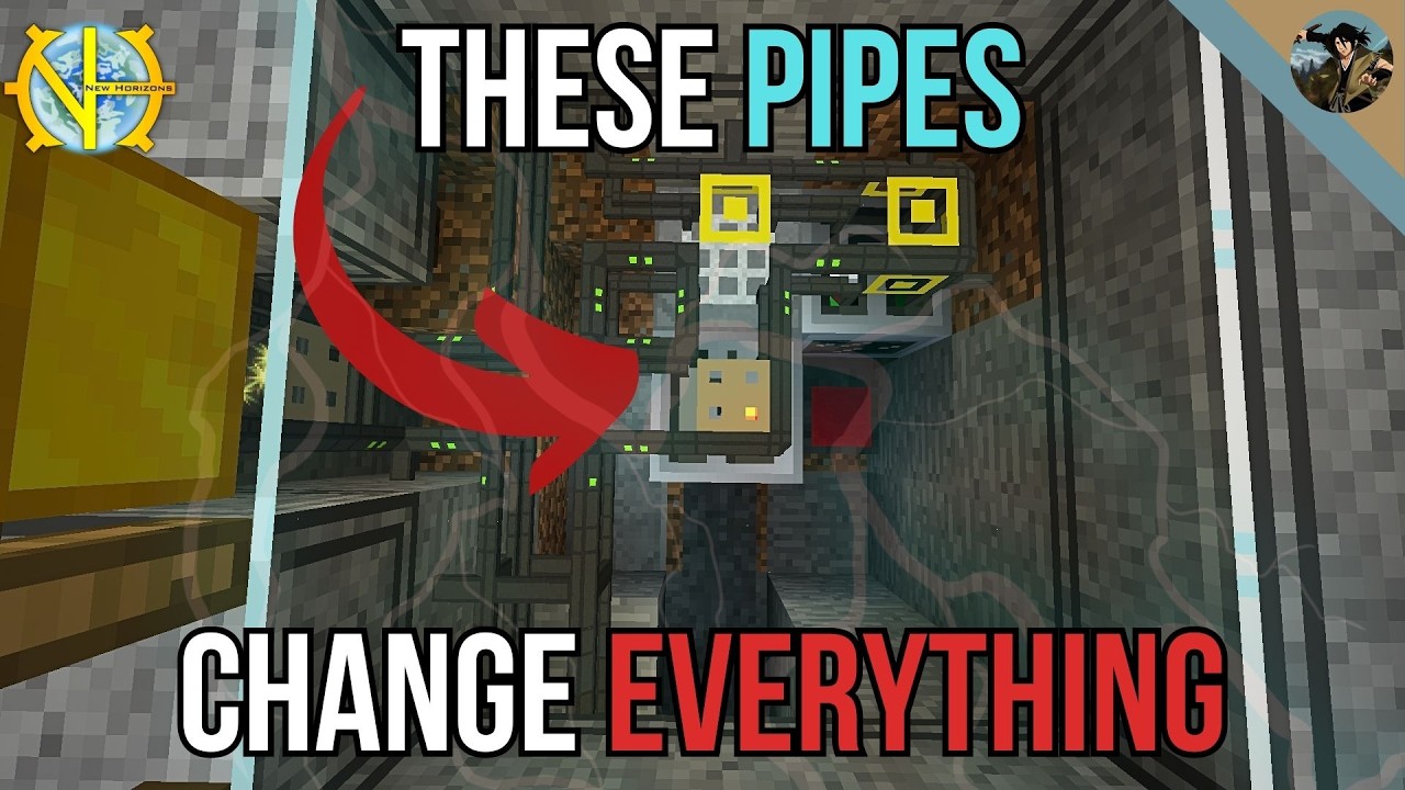 Stock keeping With Logistics Pipes | Minecraft's Most Extreme Modpack ...
