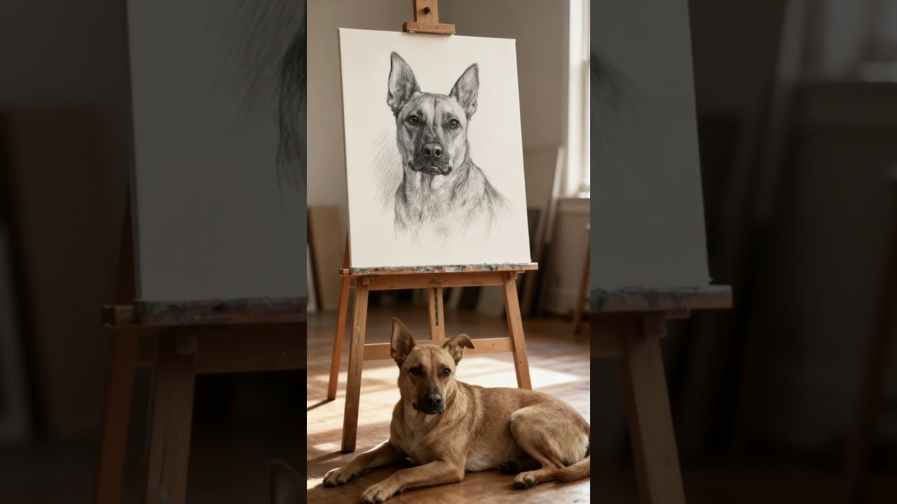 Potcake Pride: A Perfect Portrait Moment 