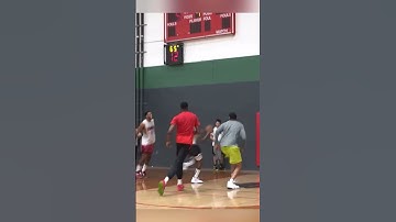 JAVALE MCGEE 🔥 #jushoop #shorts