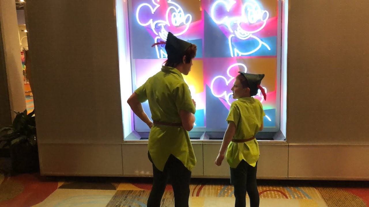 Our trip was magical, but the greatest adventure of all was that of little Peter and Peter Pan!