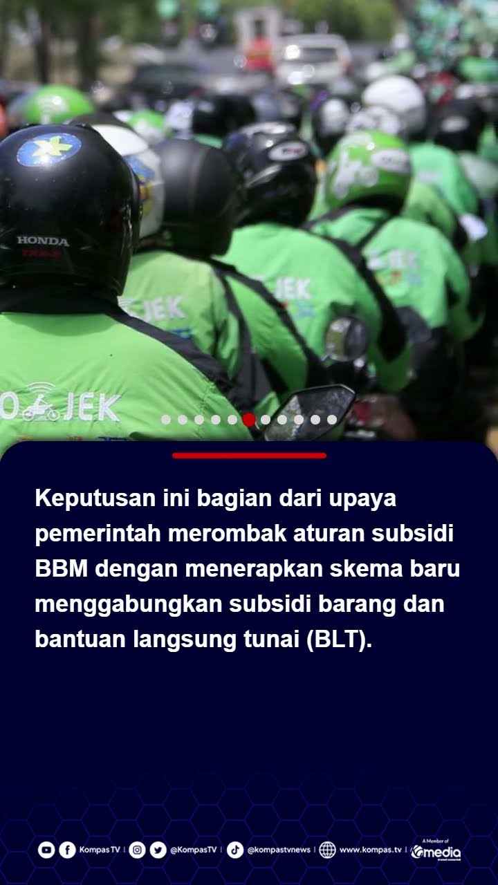 Pemerintah Berencana Perketat BBM Subsidi, Ojol Tak Lagi Bisa Beli Pertalite #ojol #bbm #shorts