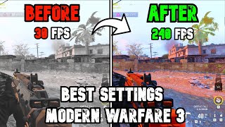 Best PC Settings for COD Modern Warfare 3 (Optimize FPS & Visibility)