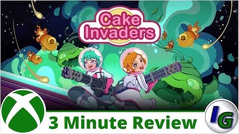 Cake Invaders 3 Minute Game Review on Xbox
