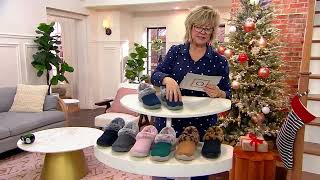 Skechers On-the-GO Joy Water Repellent Suede and Faux Fur Slip-Ons on QVC screenshot 4