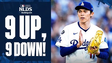 9 UP, 9 DOWN! Roki Sasaki was DOMINANT out of the ‘pen vs. the Phillies! 😤 | 佐々木朗希ハイライト