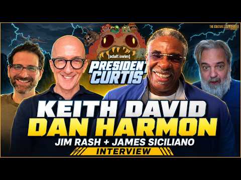 President Curtis Season 1: Dan Harmon, Keith David, Jim Rash & James Siciliano