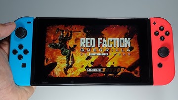 Red Faction Guerrilla Re-Mars-tered Nintendo Switch handheld gameplay