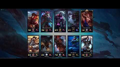 League of Legends.  Maokai/Aram. 4k video.