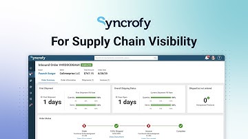 Syncrofy for Supply Chain by CoEnterprise