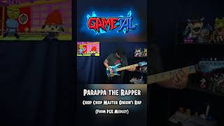 Chop Chop Master Onion (Parappa the Rapper) - GaMetal (From PSX Medley) #parappatherapper #psx #vgm
