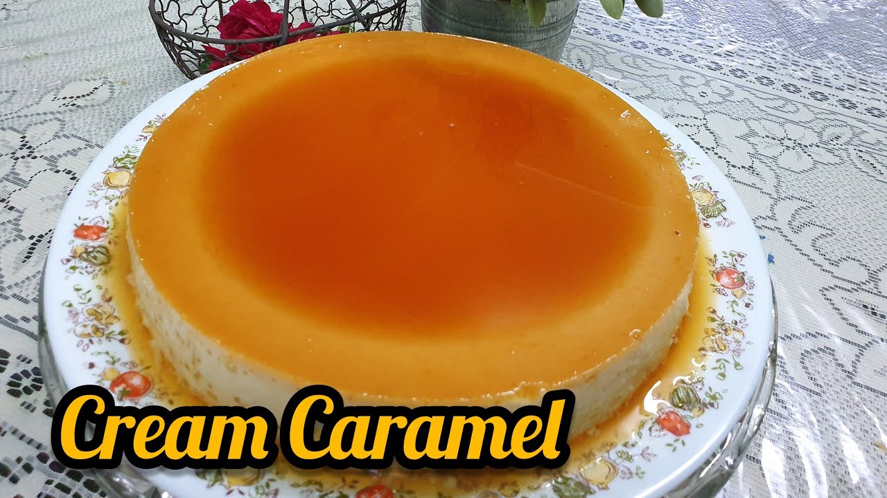 Cream Caramel Ala Peranchis...Paling Sedap Berkrim