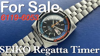 For Sale! -- Seiko 6119-6053 Regatta Timer - YouTube