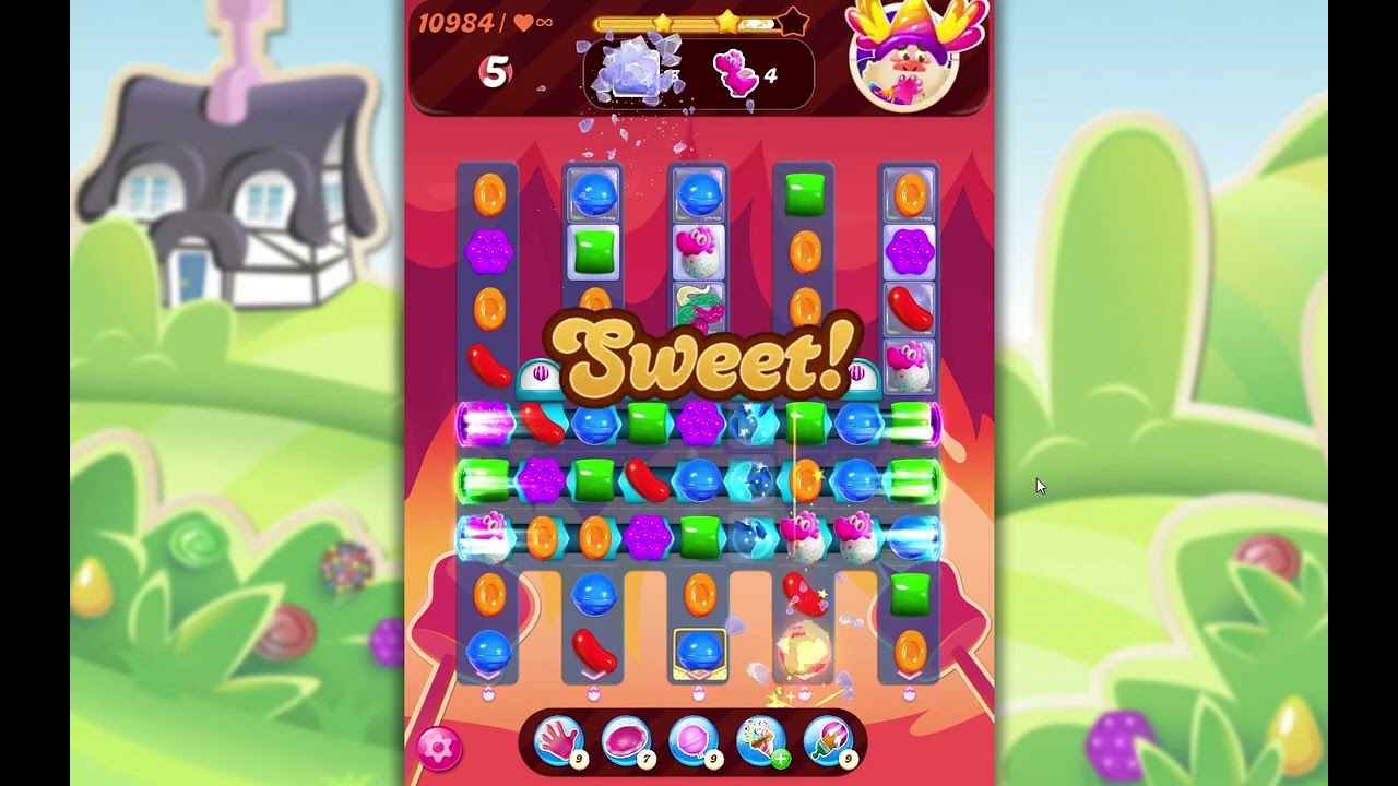Candy Crush Saga Level 10984 - YouTube