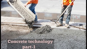 concrete technology part 1