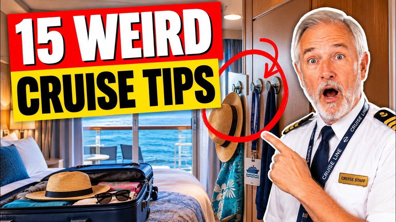 15 WEIRD Cruise Tips You’ll Wish You Knew BEFORE Your First Voyage!