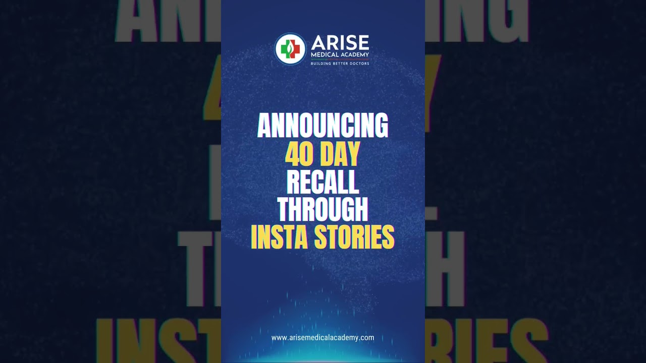 Lets Prepare together for FMGE follow us on Instagram  