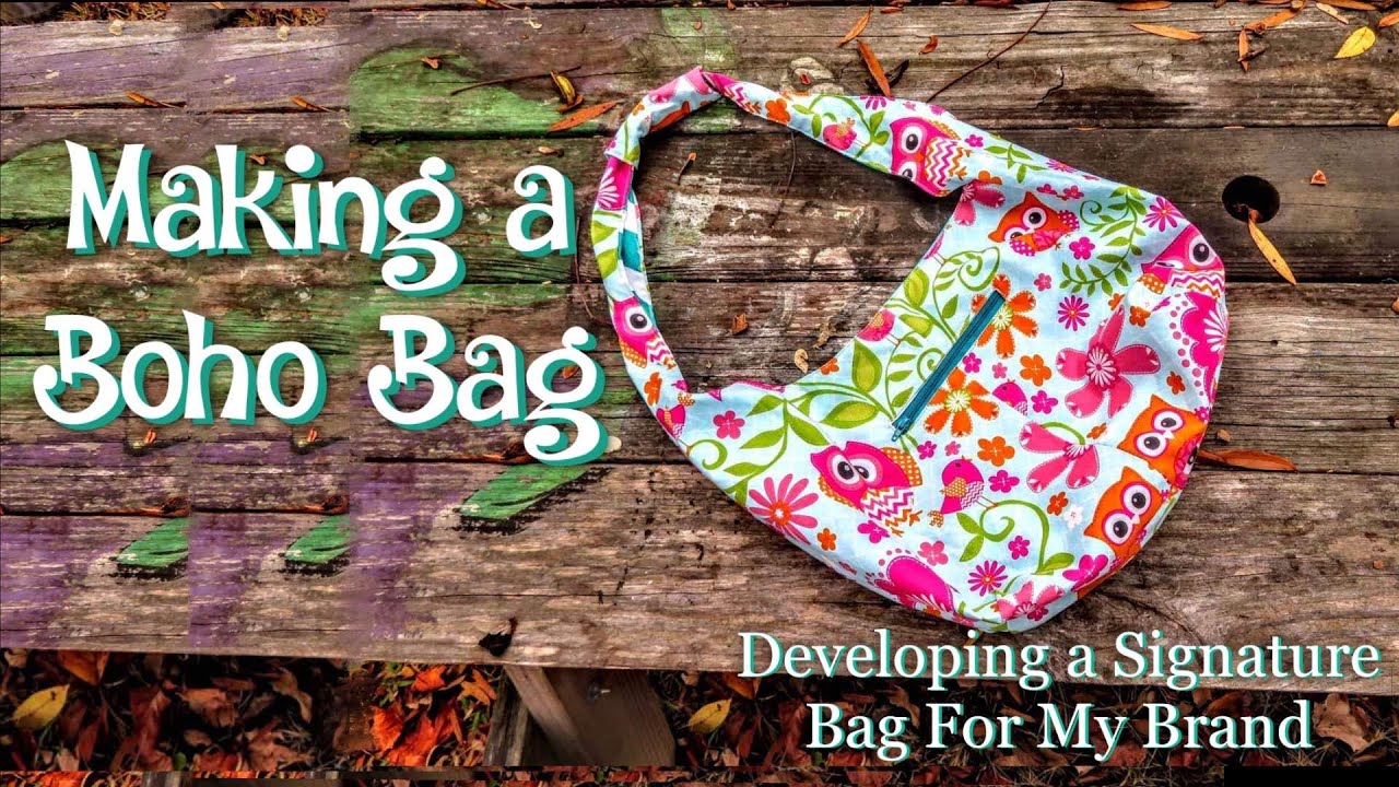 My Boho Button Bag - Sew Dainty