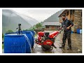 Finally washed! Most Satisfying Way to Clean a Rotavator (Using Rainwater!) part-3 September 2025