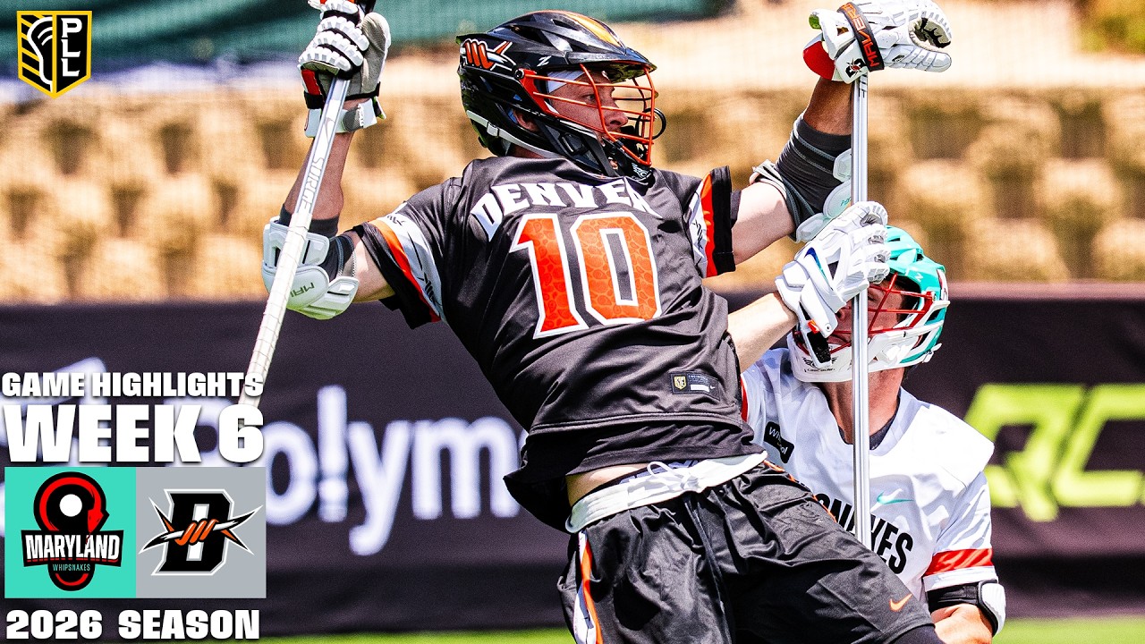 Maryland Whipsnakes vs. Denver Outlaws Week 6 Game Highlights | 2026 Season