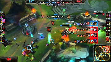 SKT Bang - Lucian Pentakill! - SKT vs FNC - MSI 2015