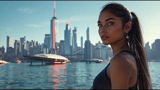 Future Nyu York City 2050 In 4K Sci-Fi Smart City Ai Transport, Luxury Domes & Neon Roads