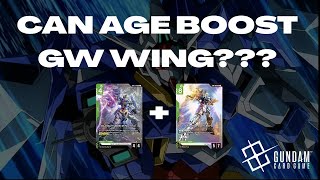 [GD03] Can AGE Upgrade GW Wing Zero??? NEW DECK: GW Wing Age vs RB Weenie Aggro feat. @PancheeTCG